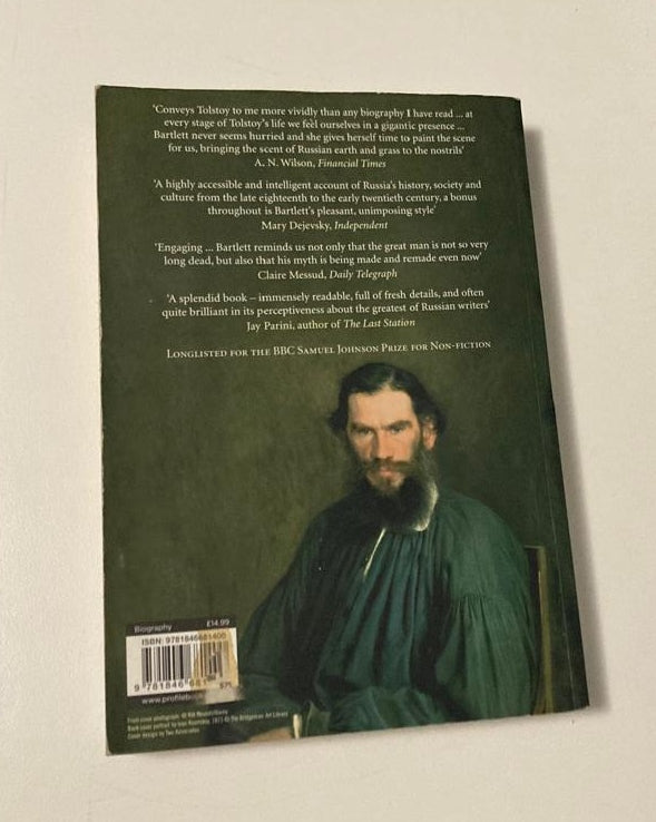 Tolstoy: A Russian life - Rosamund Bartlett