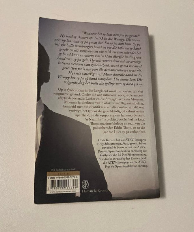 ’n Man van min belang - Chris Karsten (First edition)