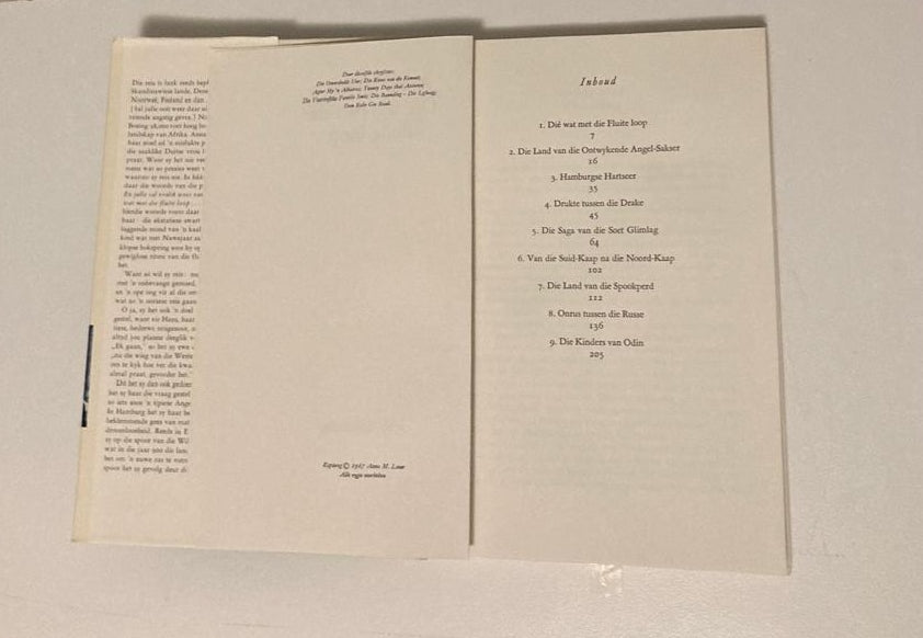 Dié wat met die fluite loop - Anna M. Louw (First edition)