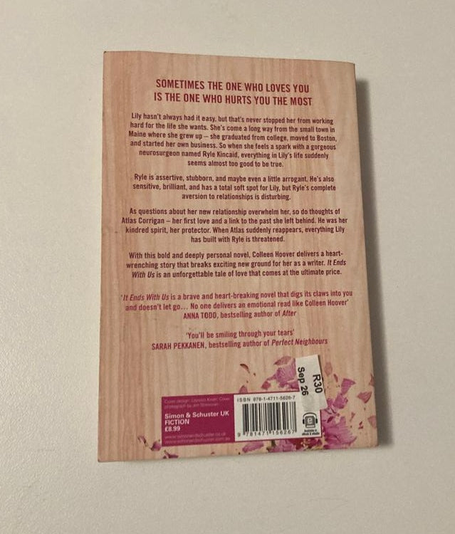 It ends with us - Colleen Hoover (It Ends with Us #1)