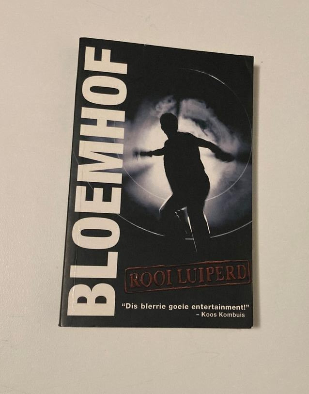 Rooi luiperd - Francois Bloemhof (First edition)