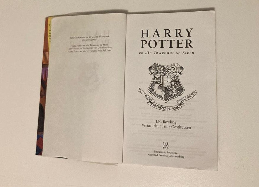 Harry Potter en die towenaar se steen - J.K. Rowling (Harry Potter #1)