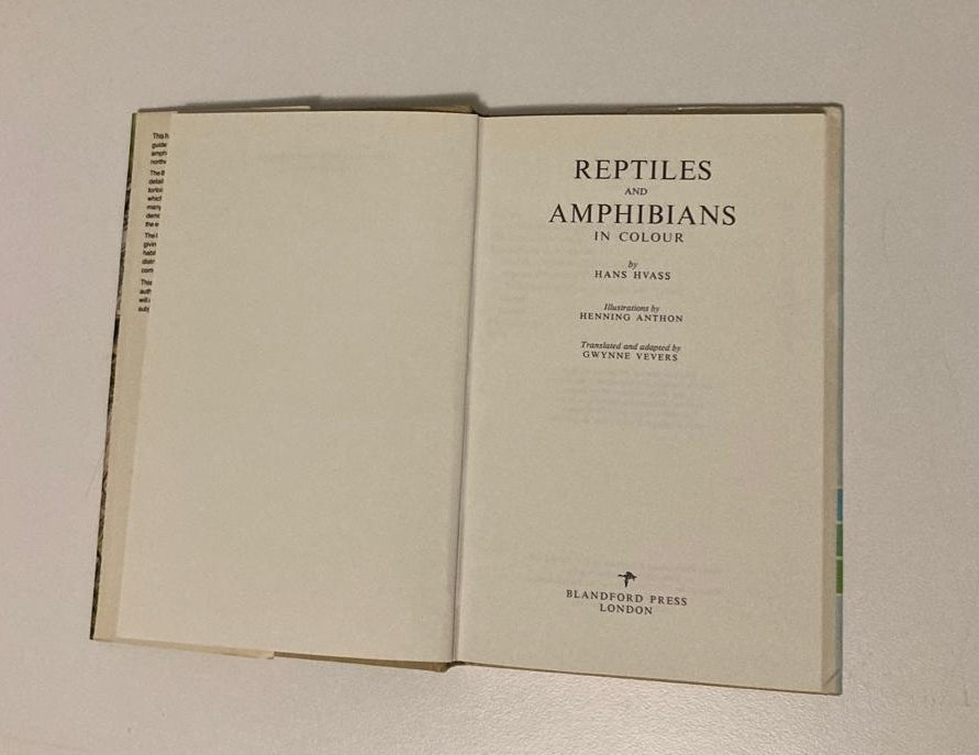 Reptiles and amphibians - Hans Hvass