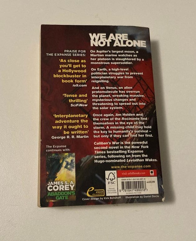 Caliban's war - James S.A. Corey (The Expanse #2)