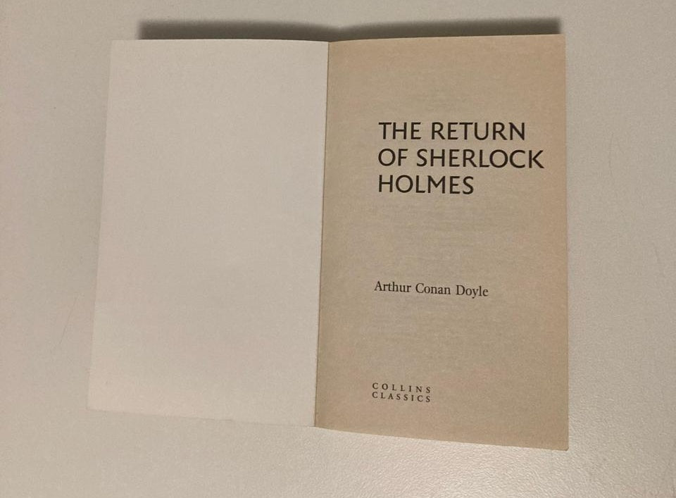 The return of Sherlock Holmes - Arthur Conan Doyle (Sherlock Holmes #6)