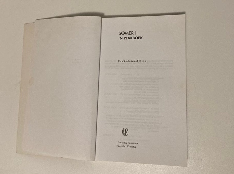 Somer II - Koos Kombuis