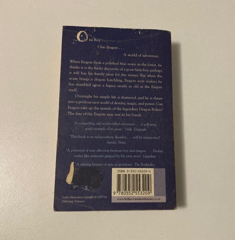 Eragon - Christopher Paolini (The Inheritance Cycle #1)