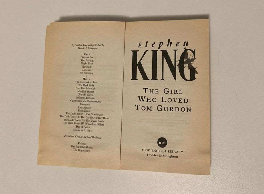 The girl who loved Tom Gordon - Stephen King