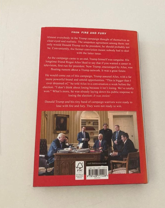 Fire and fury: Inside the Trump white house - Michael Wolff
