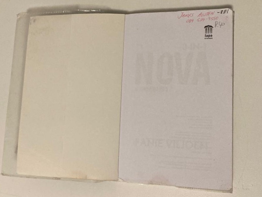 Nova: omnibus 1 - Fanie Viljoen (First edition)