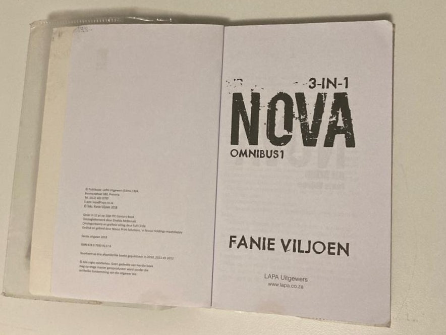 Nova: omnibus 1 - Fanie Viljoen (First edition)