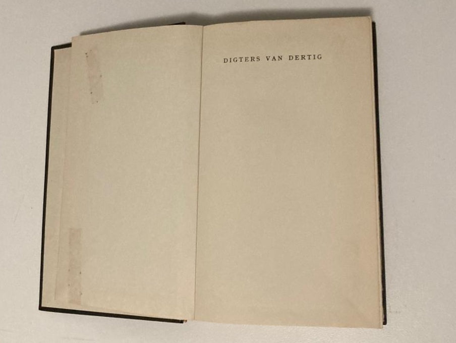 Digters van Dertig - D.J. Opperman