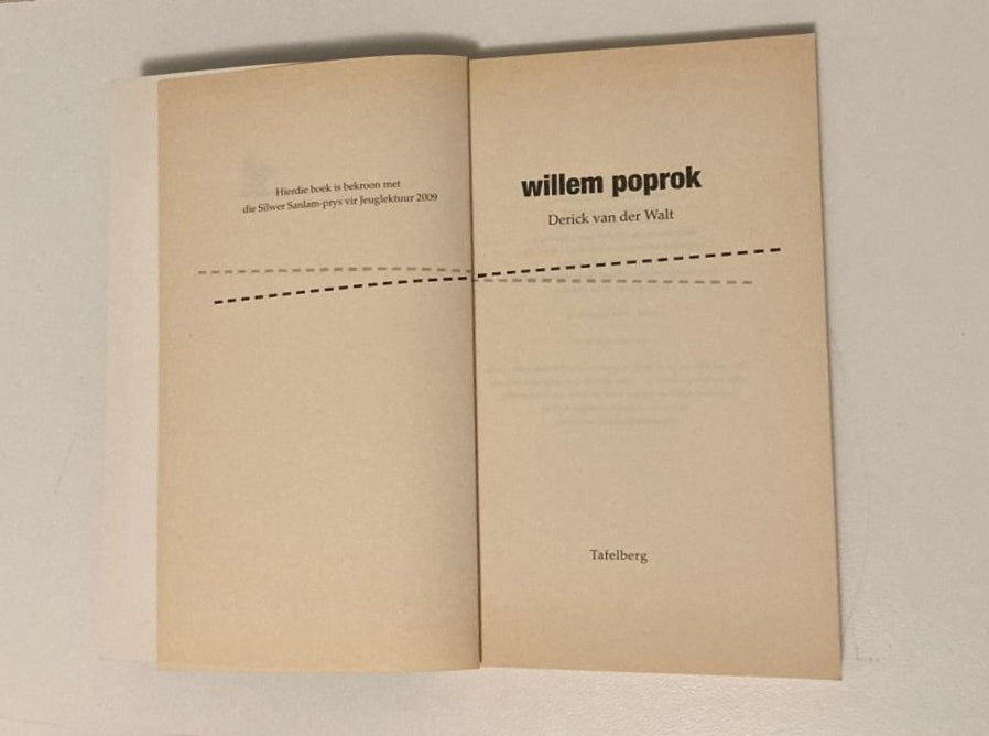Willem Poprok - Derick van der Walt (First edition)