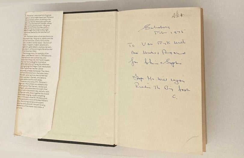 Centennial - James A. Michener (First UK edition)