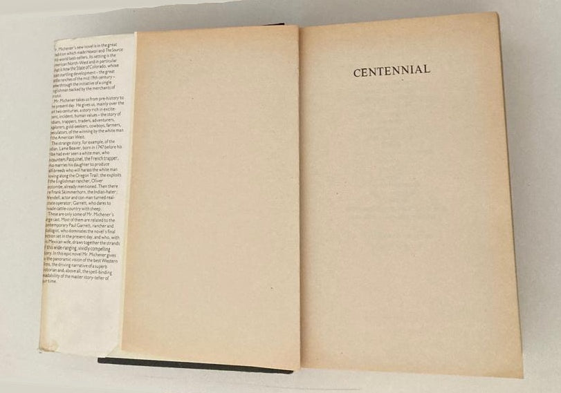 Centennial - James A. Michener (First UK edition)