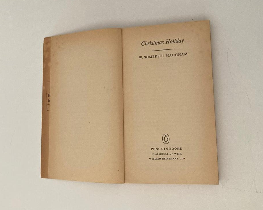 Christmas holiday - W. Somerset Maugham