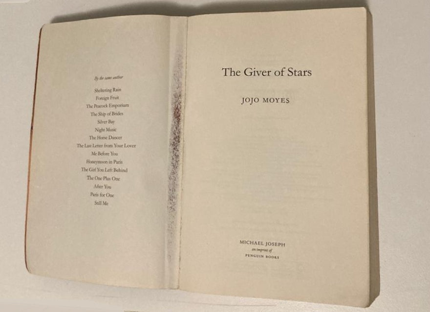 The giver of stars - Jojo Moyes (First edition)