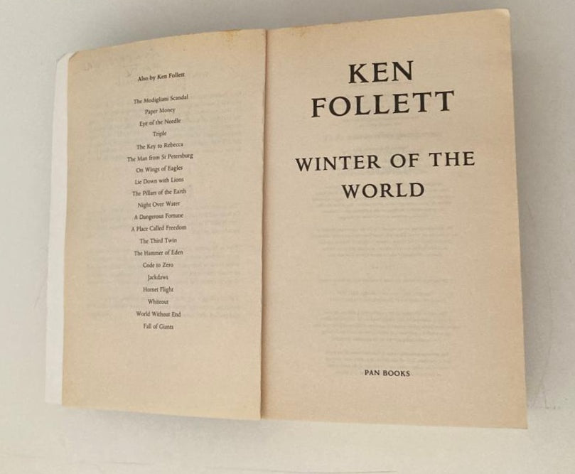 Winter of the world - Ken Follett (The Century Trilogy #2)