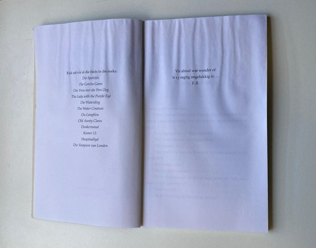 Kamer 13 - Francois Bloemhof