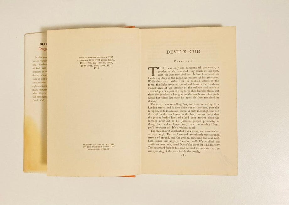 Devil's cub - Georgette Heyer