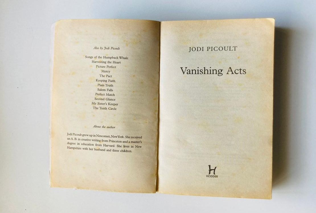 Vanishing acts - Jodi Picoult