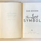 The lost symbol - Dan Brown