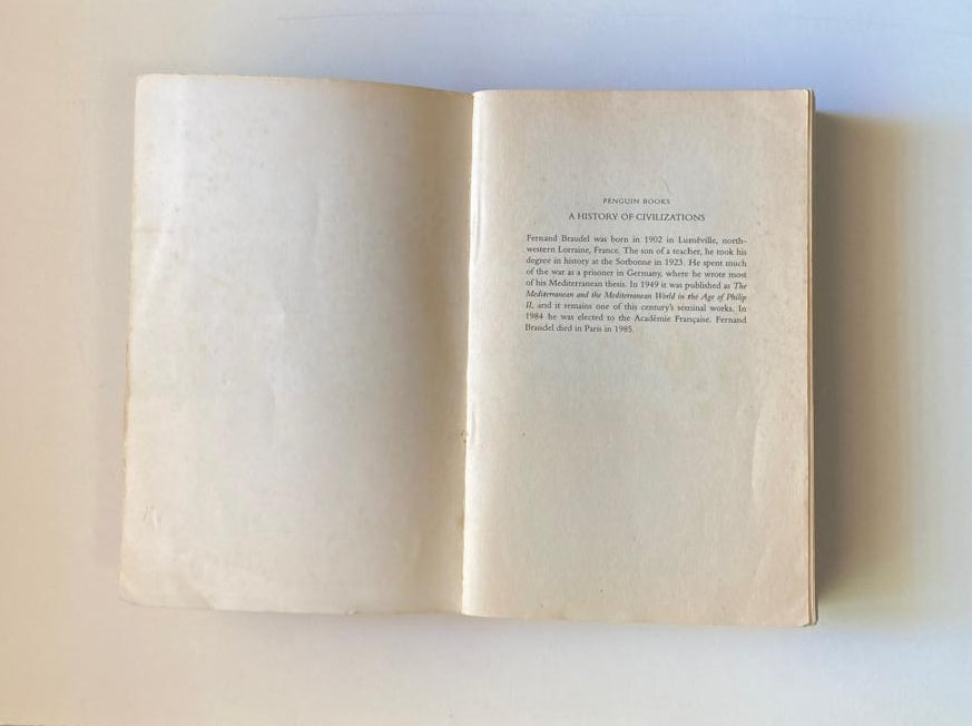 A history of civilizations - Fernand Braudel