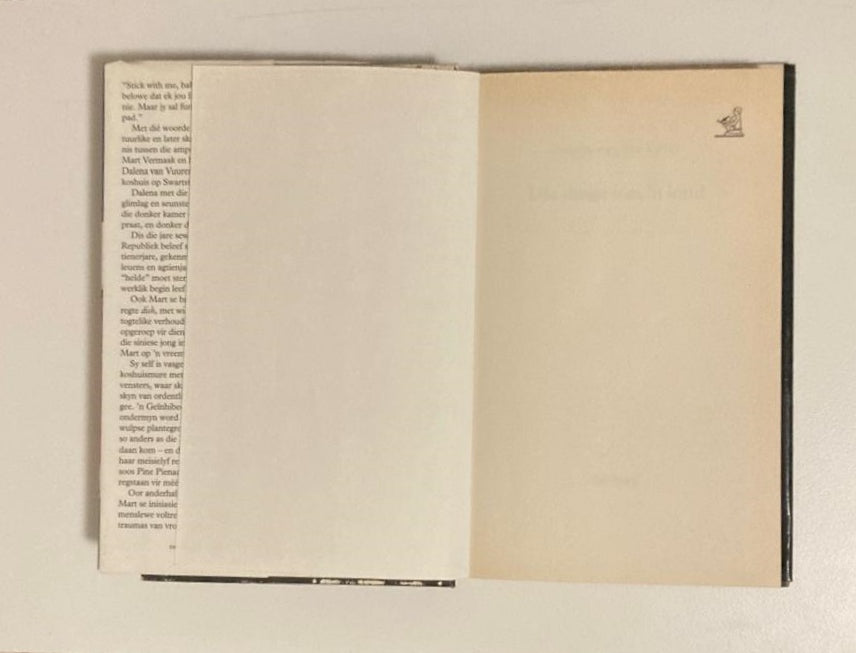 Die dinge van ’n kind - Marita van der Vyver (First edition)