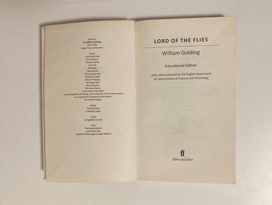 Lord of the flies - William Golding