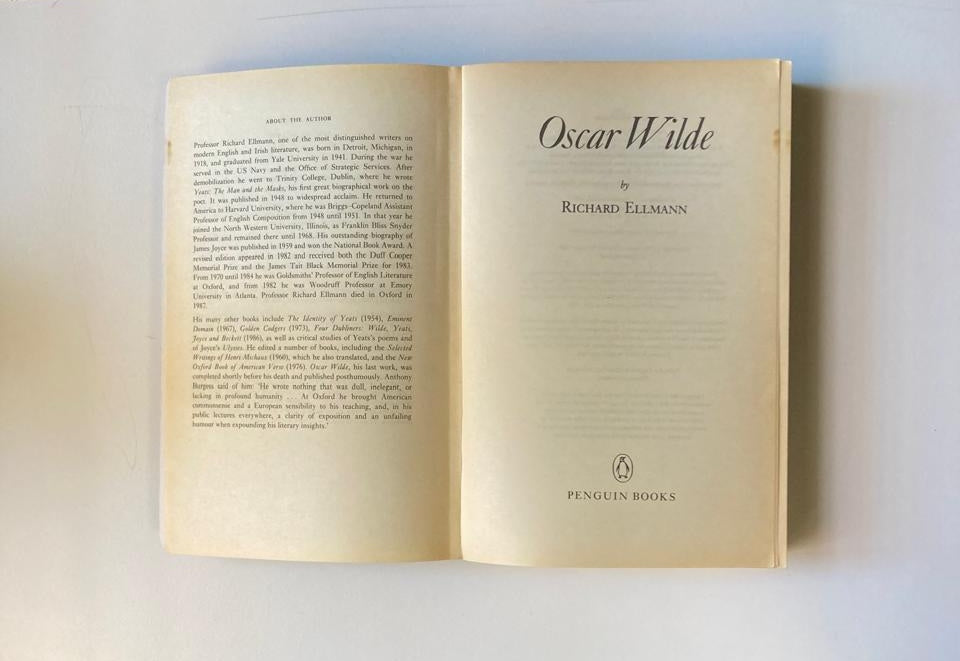 Oscar Wilde - Richard Ellmann