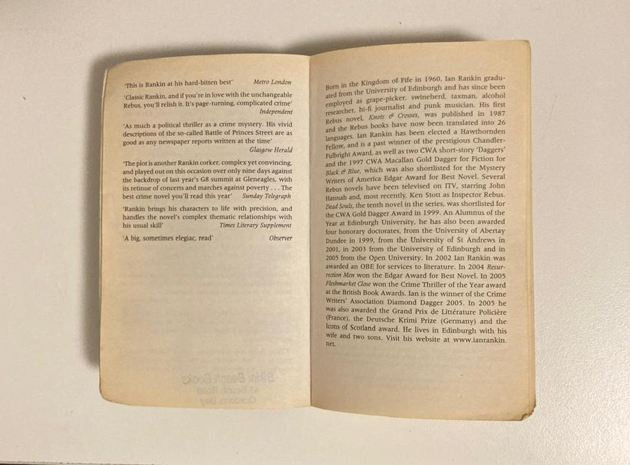 The naming of the dead - Ian Rankin (Inspector Rebus #16)