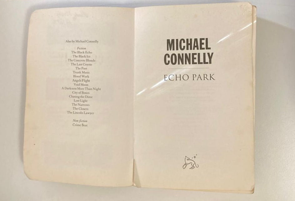 Echo park - Michael Connelly (Harry Bosch #12)