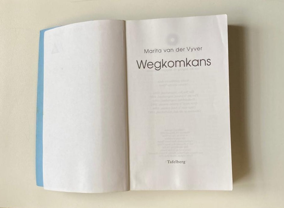 Wegkomkans - Marita van der Vyver