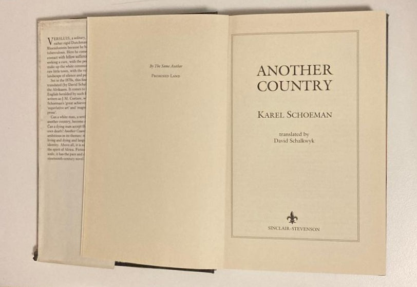 Another country - Karel Schoeman