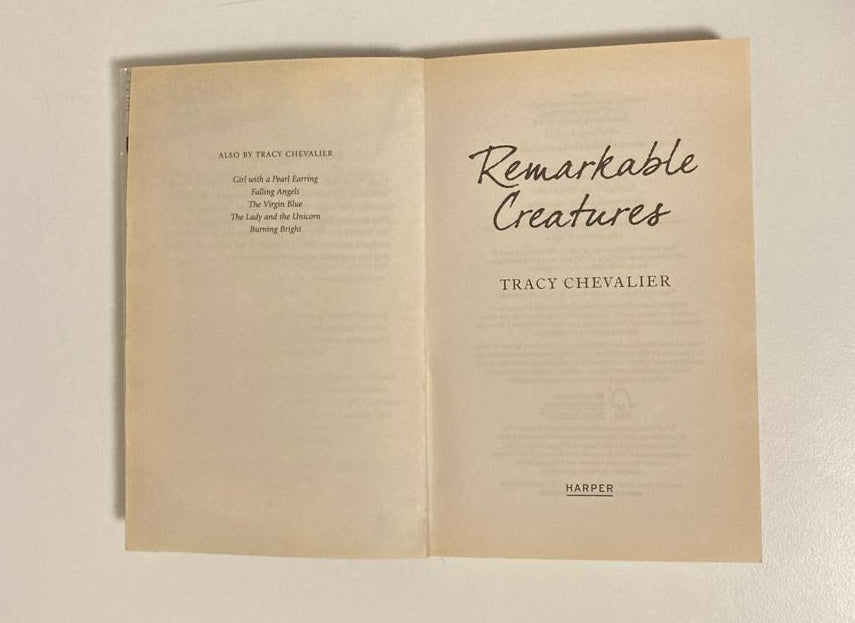 Remarkable creatures - Tracy Chevalier
