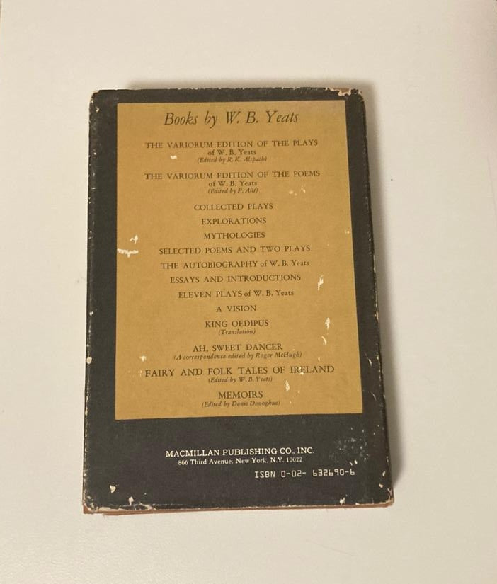The collected poems of W.B. Yeats