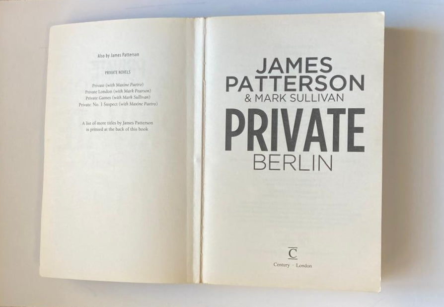 Private Berlin - James Patterson and Mark Sullivan (Private #5)