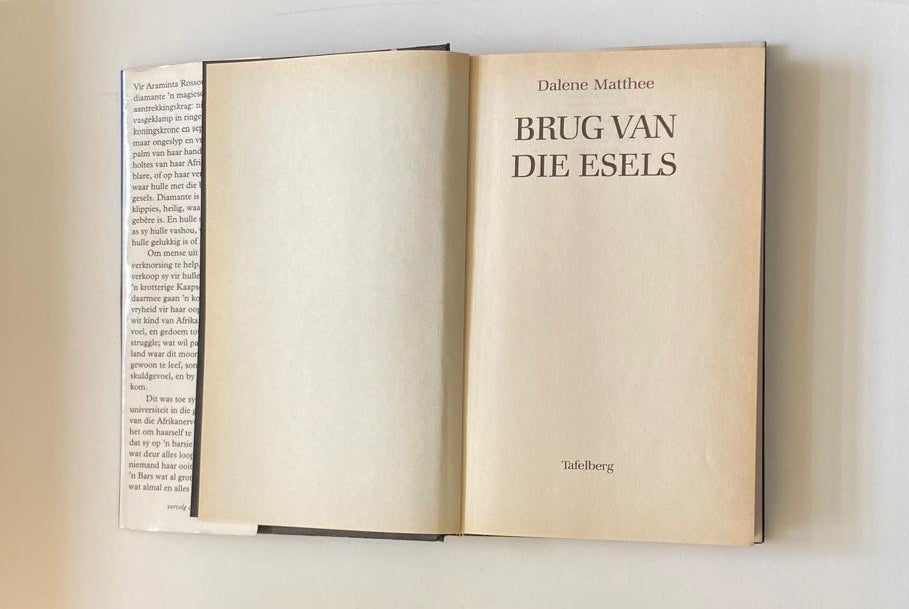 Brug van die esels - Dalene Matthee (First edition)
