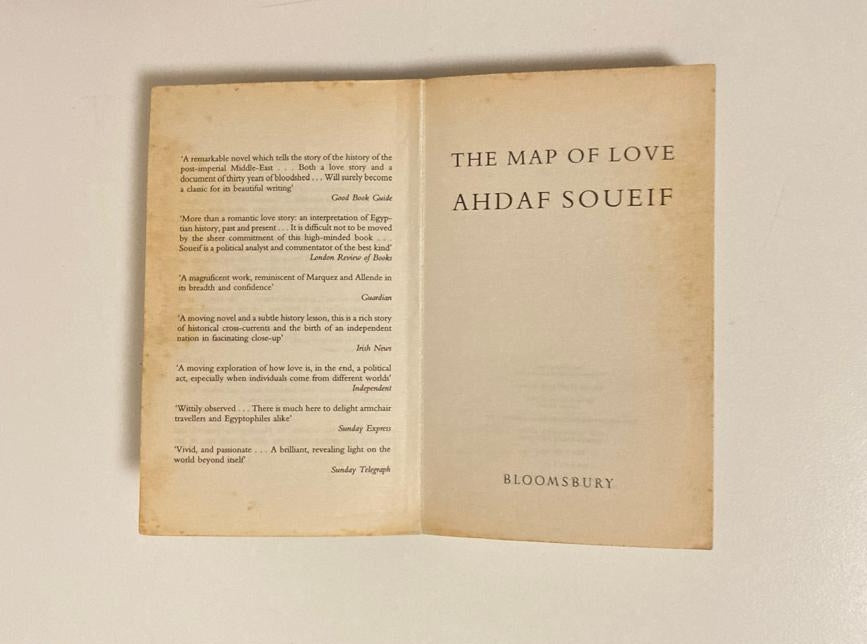 The map of love - Ahdaf Soueif