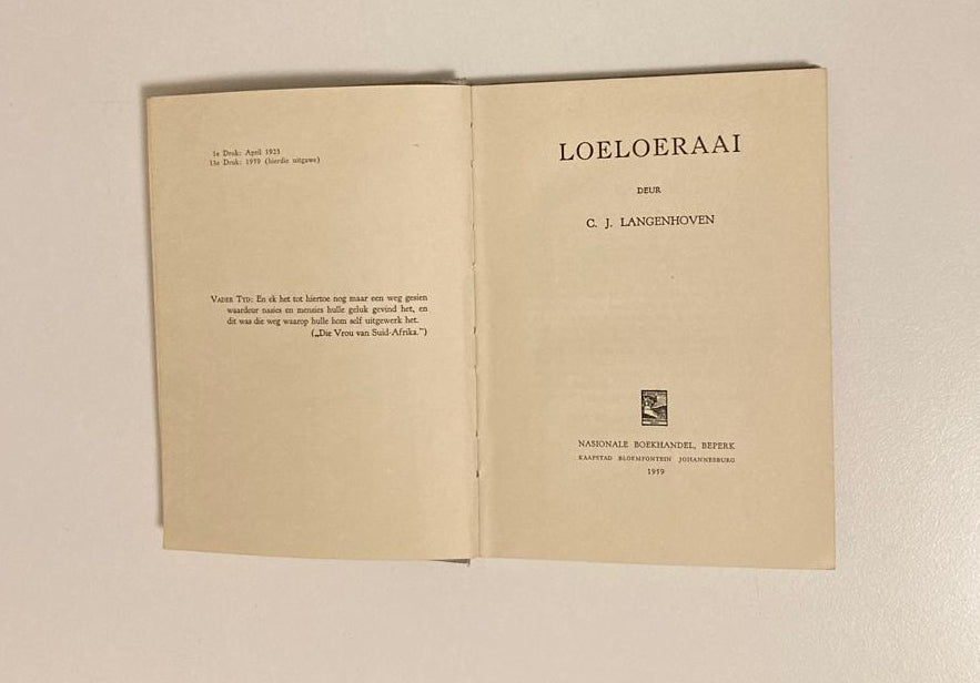 Loeloeraai - C.J. Langenhoven
