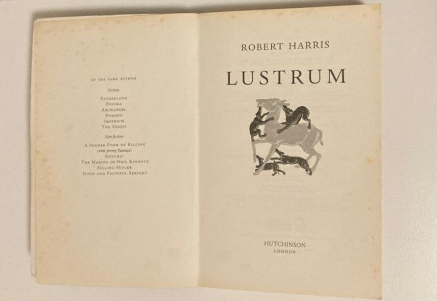 Lustrum - Robert Harris (Cicero #2)