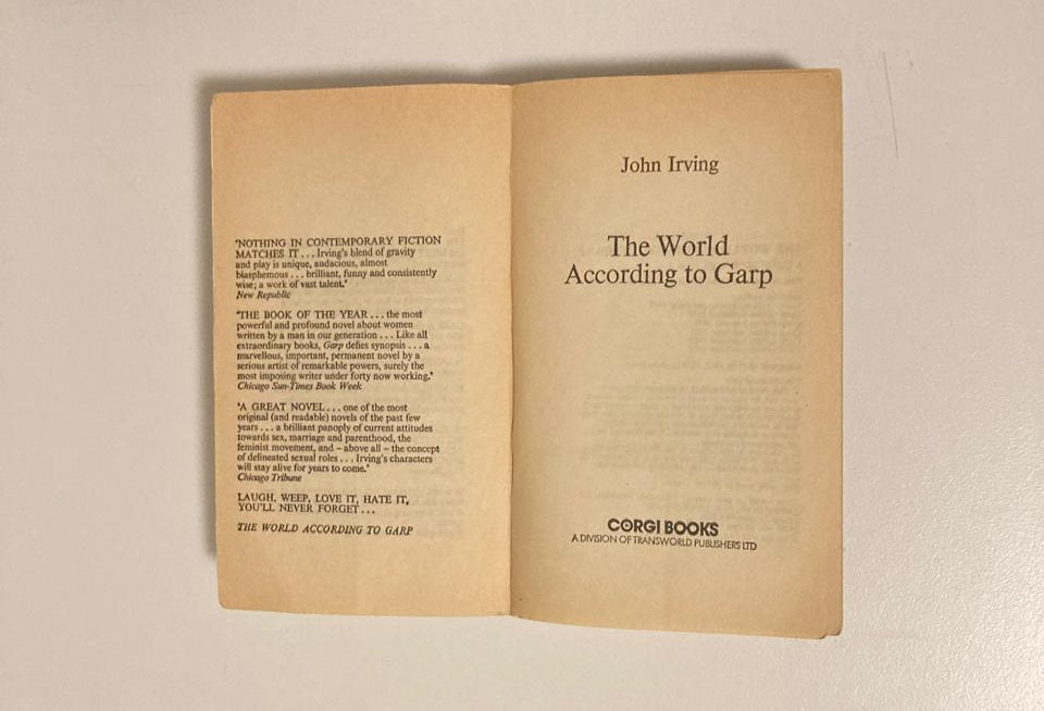 The world according to Garp - John Irving