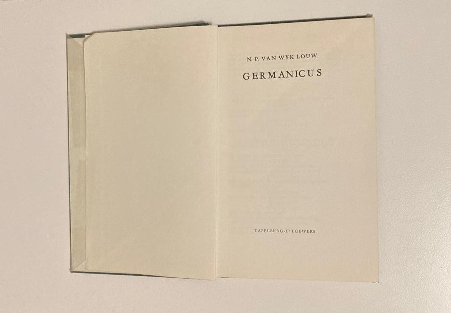 Germanicus - N.P. van Wyk Louw