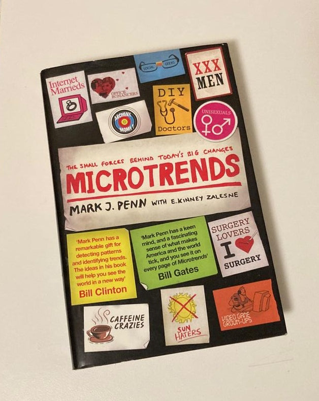 Microtrends: The small forces behind today's big changes - Mark J. Penn with E. Kinney Zalesne