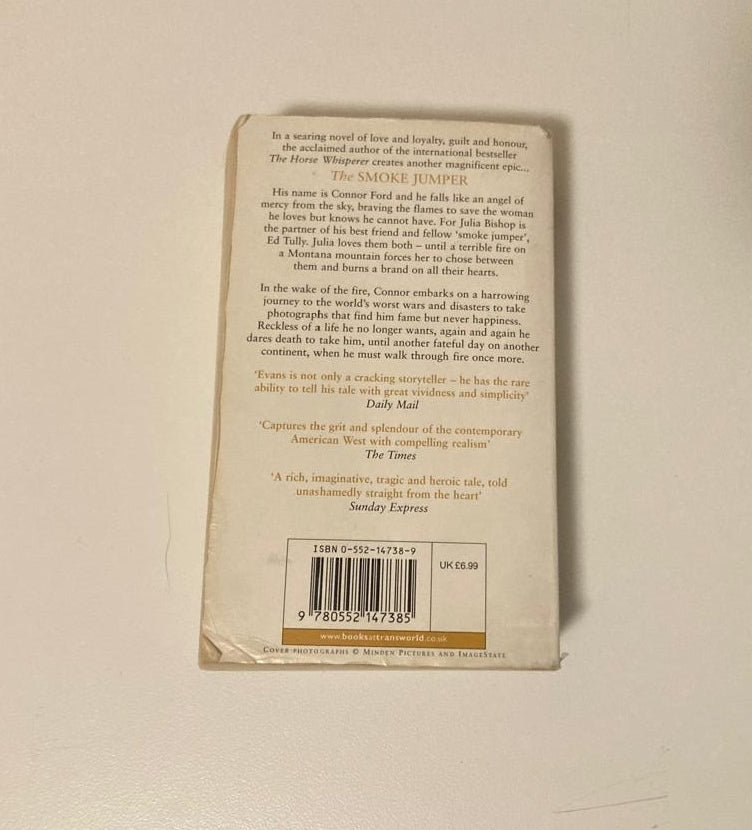 The smoke jumper - Nicholas Evans