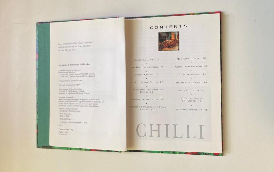 Book of chilli - Jackie French