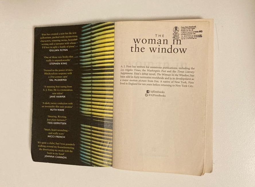 The woman in the window - A.J. Finn