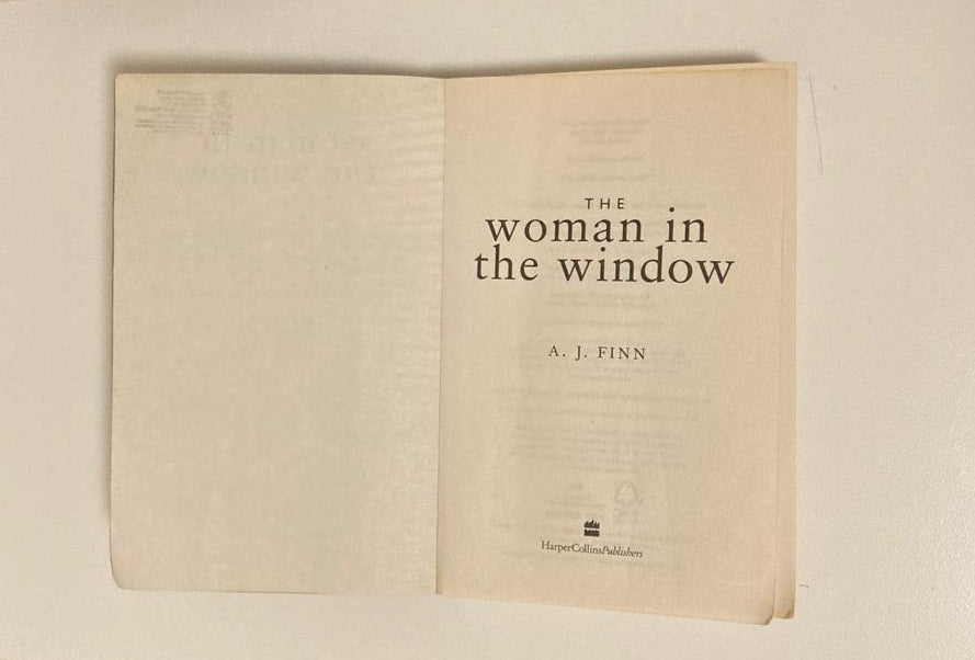 The woman in the window - A.J. Finn