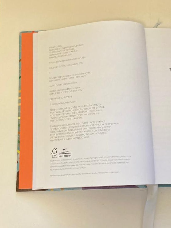 Knowledge is beautiful - David McCandless (FIrst edition)