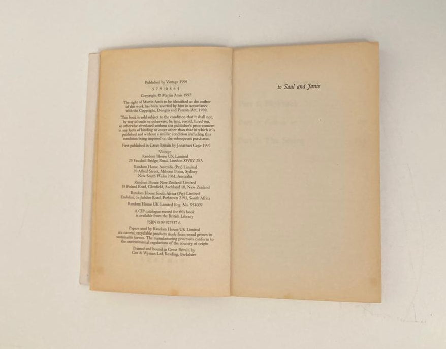 Night train - Martin Amis